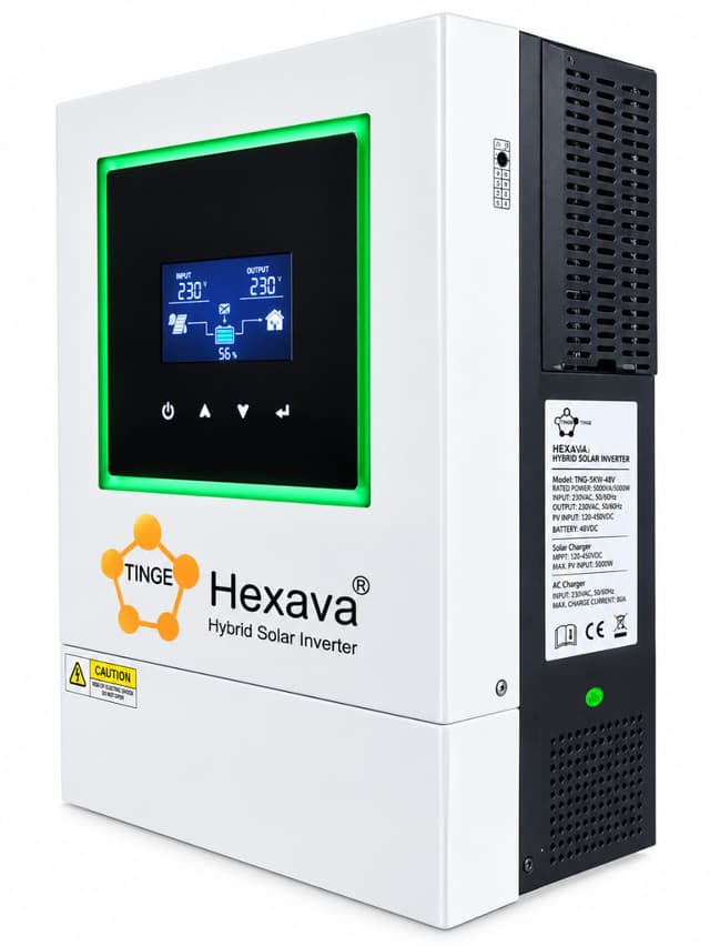 TINSE Hexava 6kVA 48V Hybrid Solar Inverter – TH6000GTI