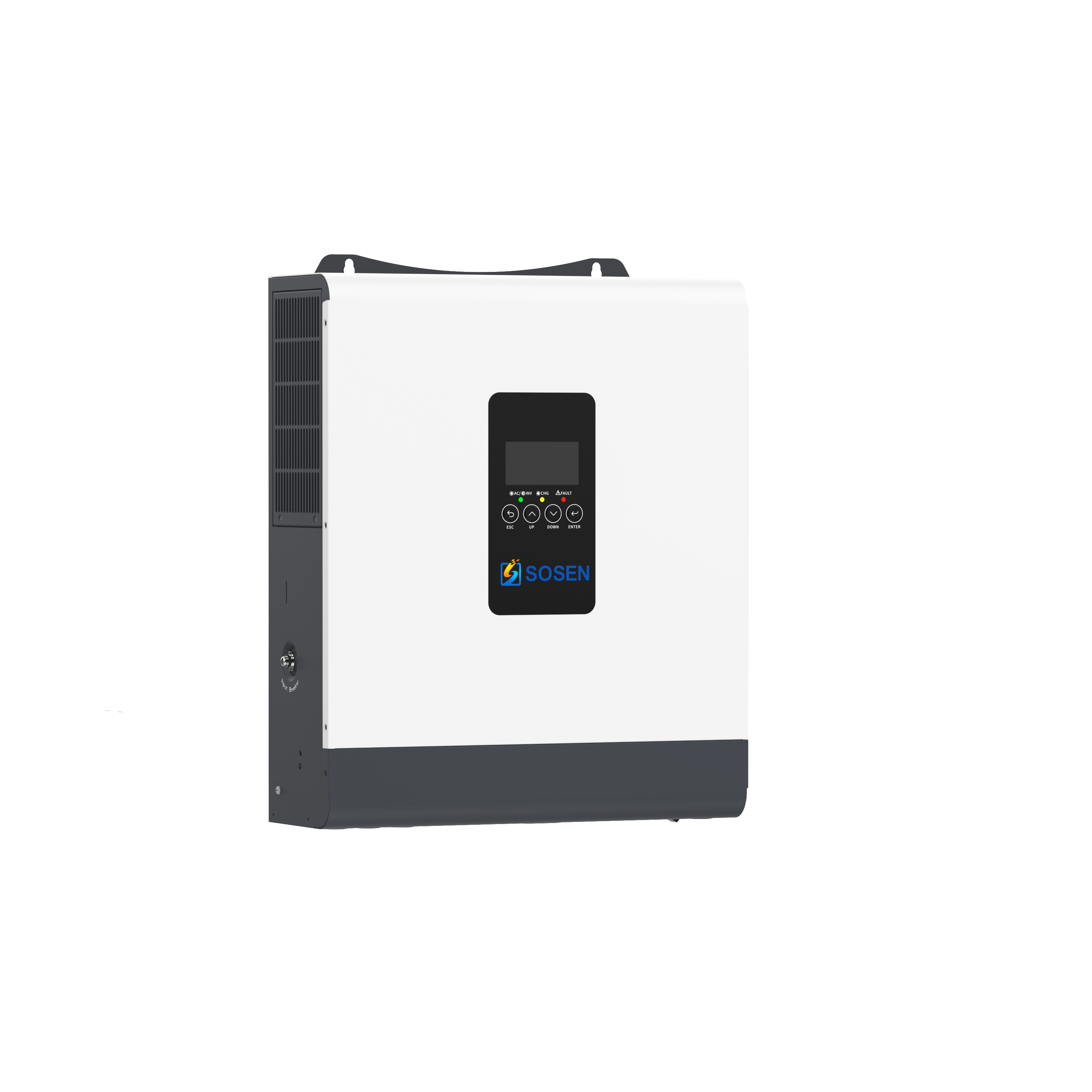Sosen SSA-HL5K-P1EU_DO Pro 5kW Single-Phase Dual Output IP54 Off-Grid Hybrid Solar Inverter (24V)